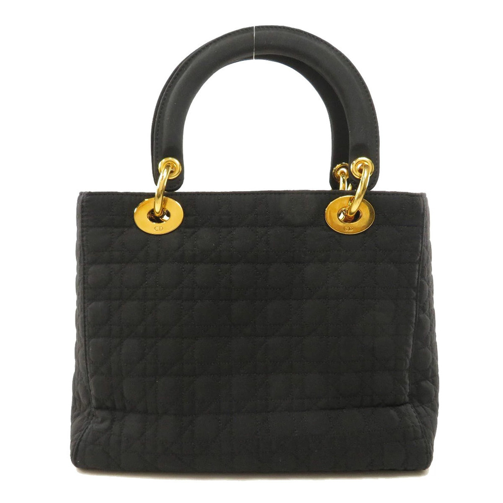 Dior black Christian handbag  Cannage  Lady